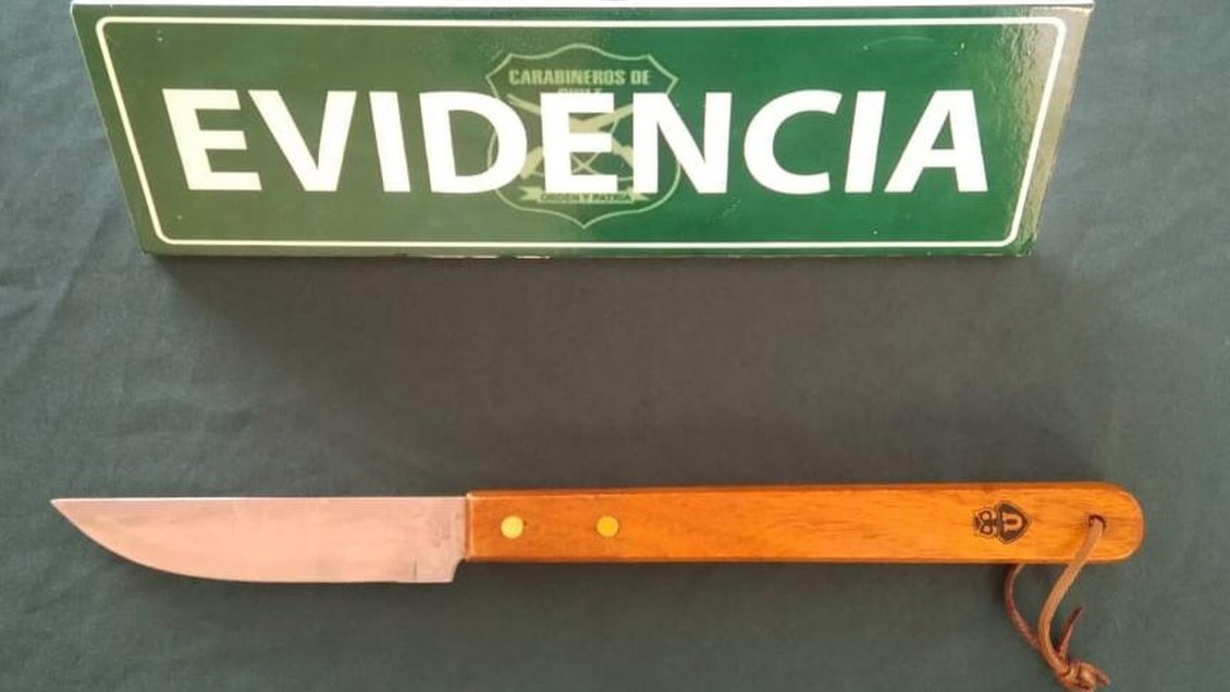 Mujer fue detenida como sospechosa de apuñalar a su esposo en Antofagasta