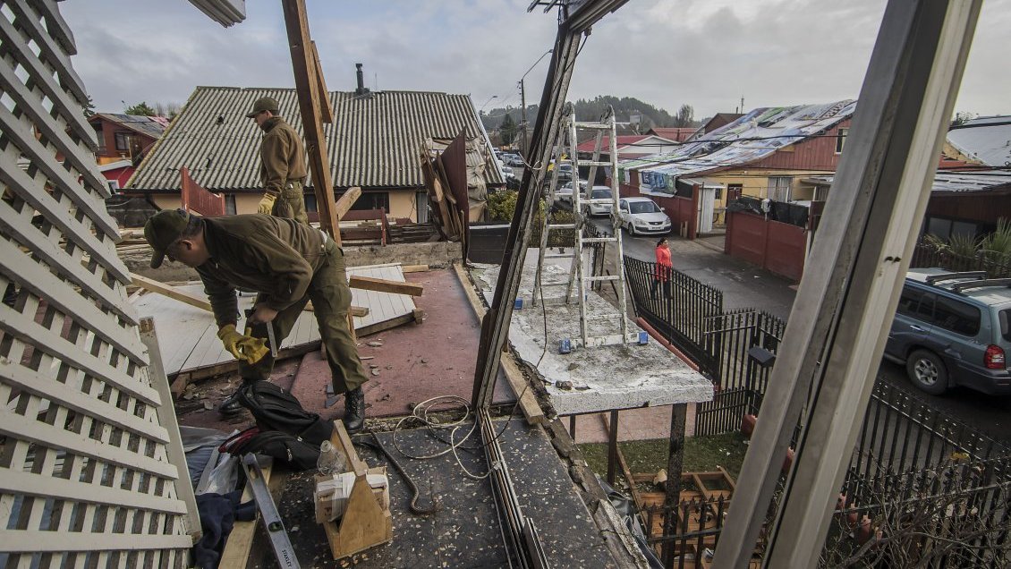 Los efectos del sistema frontal que afecta a gran parte del país