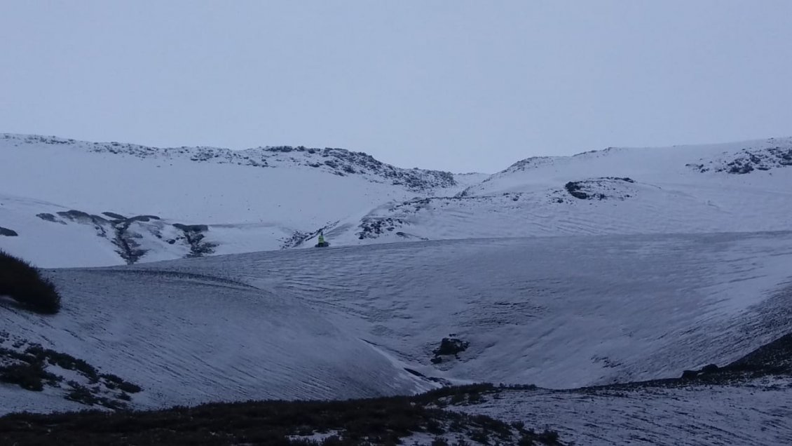 Nieve y fuertes vientos dificultaron búsqueda de profesor extraviado en Parque Conguillío