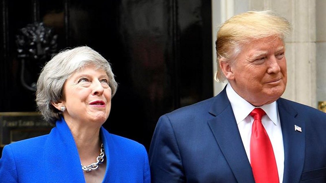 Trump cree que el Reino Unido y EE.UU. lograrán un acuerdo comercial 