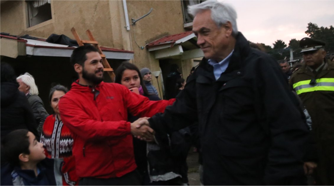 Piñera vuelve al Biobío para anuncios de reconstrucción