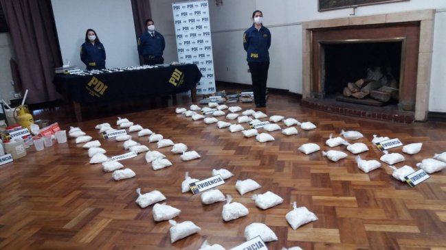 PDI detuvo a seis integrantes de banda internacional de narcotráfico en el Bíobio