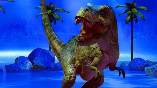 Exhibición de dinosaurios robotizados aterriza por primera vez en Chile