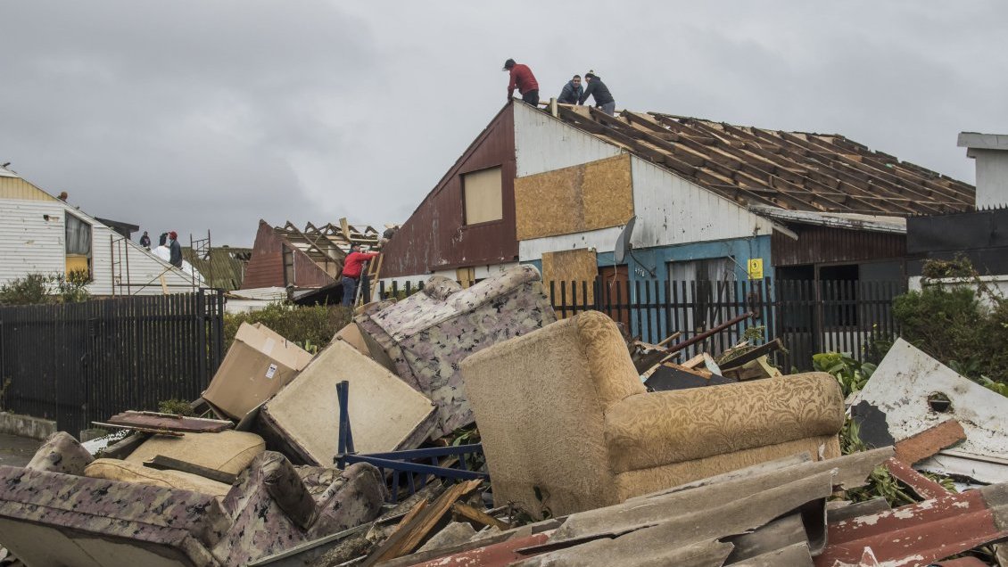Gobierno anunció plan de reconstrucción para el Biobío tras tornado y trombas