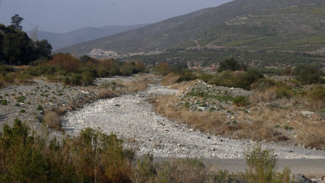Zona central del país vive el año más seco desde que existe registro