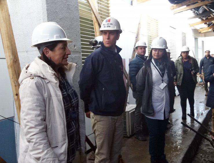 Futuro centro de salud primaria de Chillán Viejo registra 37 por ciento de avance