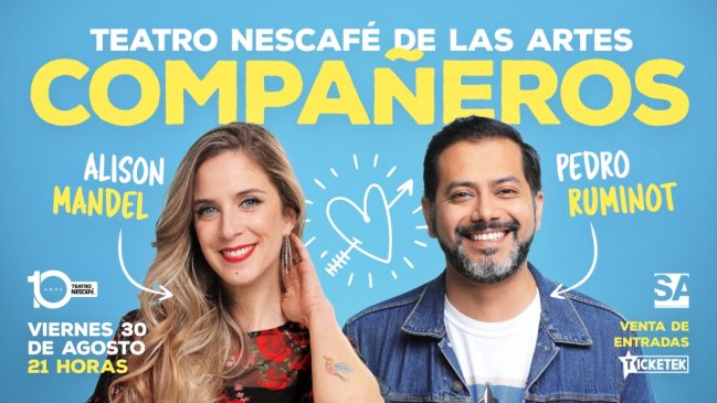 Alison Mandel y Pedro Ruminot presentarán show en conjunto