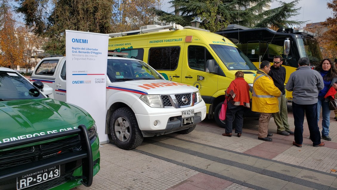 Presentan planes comunales ante emergencias en O'Higgins