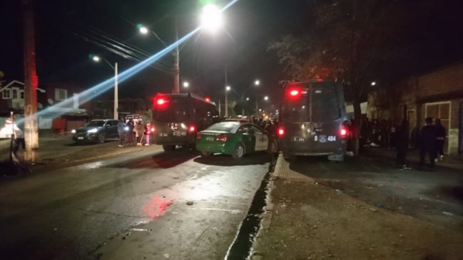Joven murió baleado por carabineros en Cerro Navia