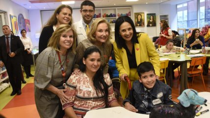 Primeras damas de Chile y Ecuador visitaron el Instituto Teletón  