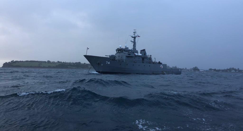 El patrullero Cirujano Videla atendió a su paciente número dos mil en Chiloé