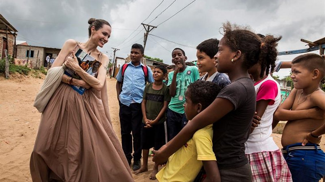 Angelina Jolie: Miles de niños venezolanos pueden convertirse en apátridas