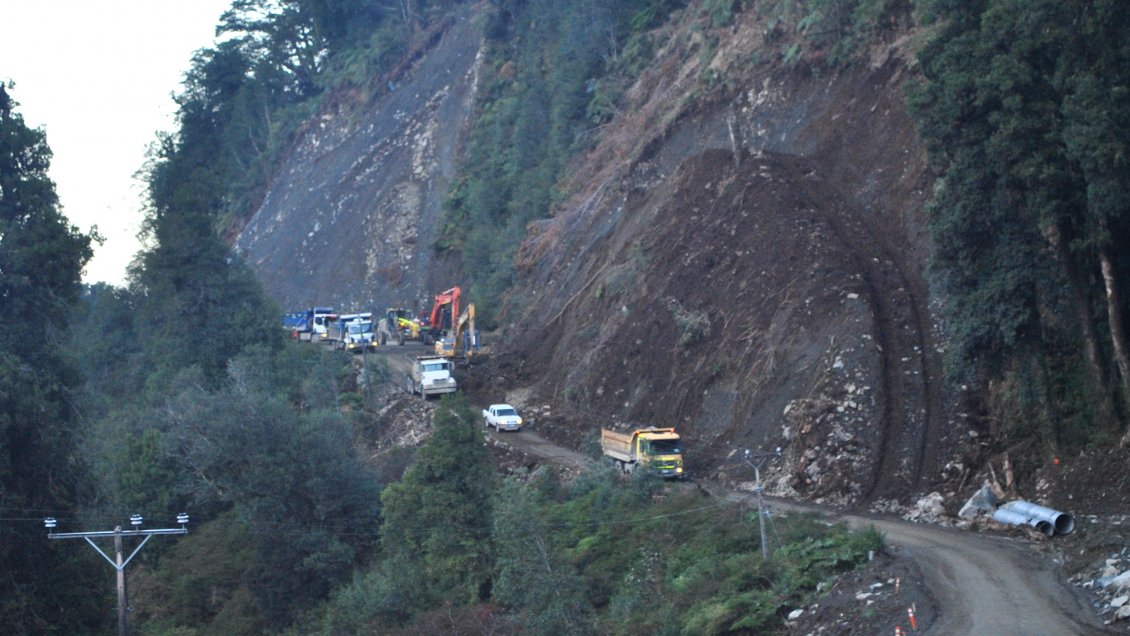 Inician licitación para pavimentar 14 kilómetros de la Carretera Austral