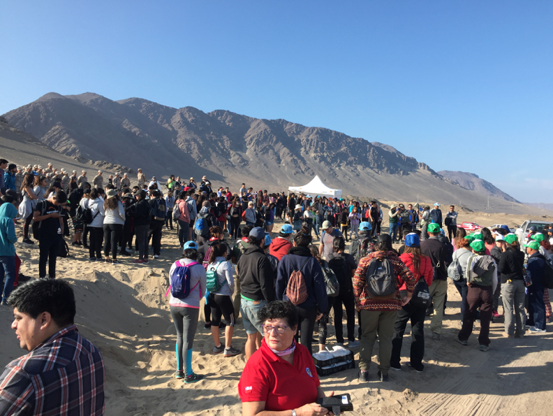 Voluntarios retiraron 40 toneladas de basura de la Reserva Nacional La Chimba en Antofagasta