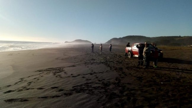 Niño de tres años falleció tras ser arrastrado por una ola en Cobquecura