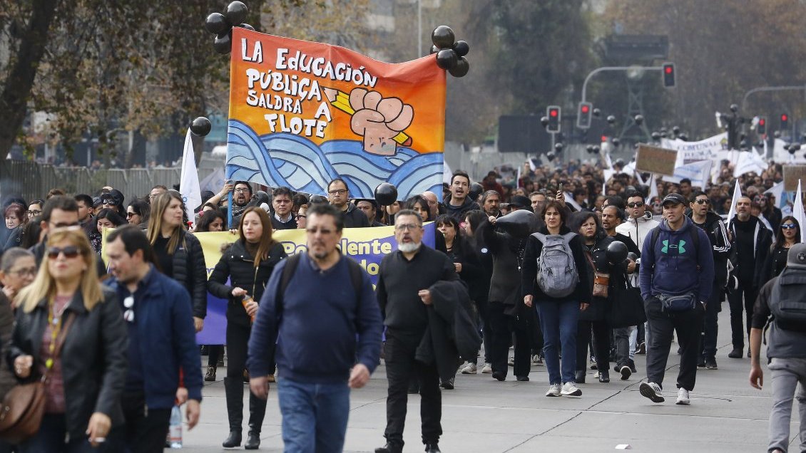 Colegio de Profesores marchará en Valparaíso para exigir diálogo con la ministra Cubillos