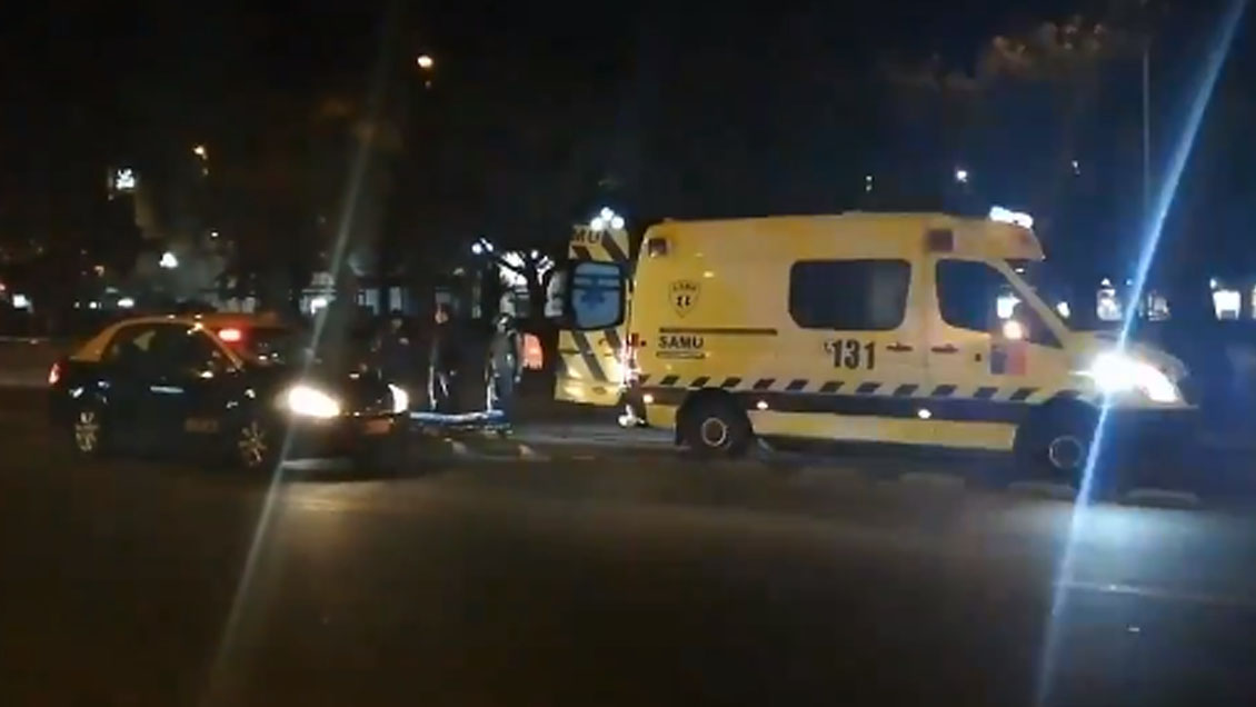 Repartidor atropelló a hombre en Santiago Centro