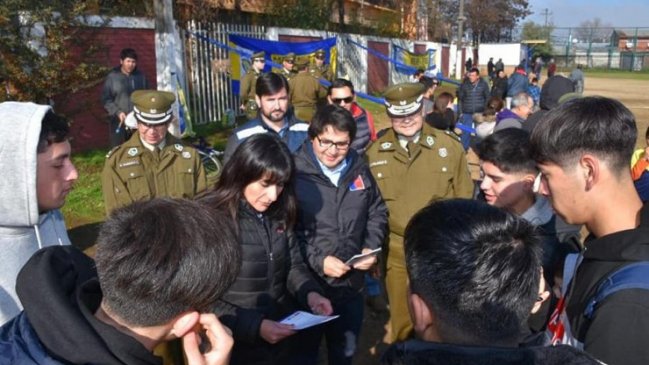 Carabineros señala disminución de desmanes en el fútbol amateur de Chillán