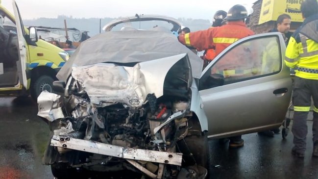Joven profesor de inglés murió al chocar su vehículo con un bus en Chiloé