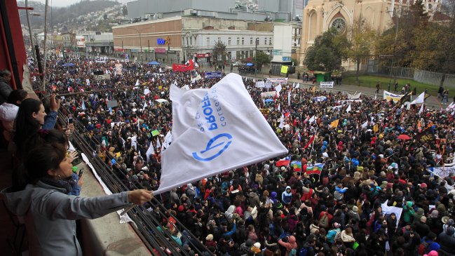 Colegio de Profesores: El paro se ha extendido porque no hemos tenido respuesta
