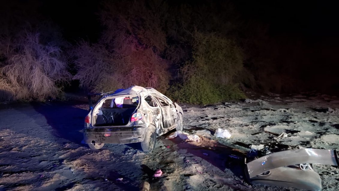 Seis heridos dejó volcamiento en la Región de Tarapacá