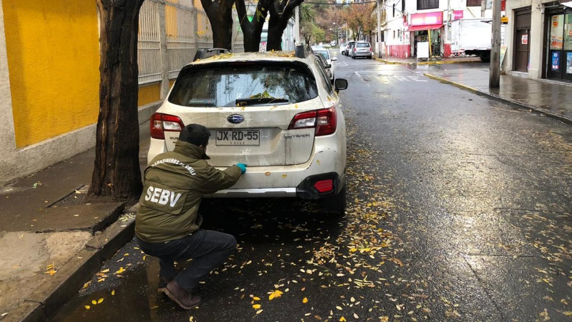 Carabineros recuperó auto robado a senador Elizalde