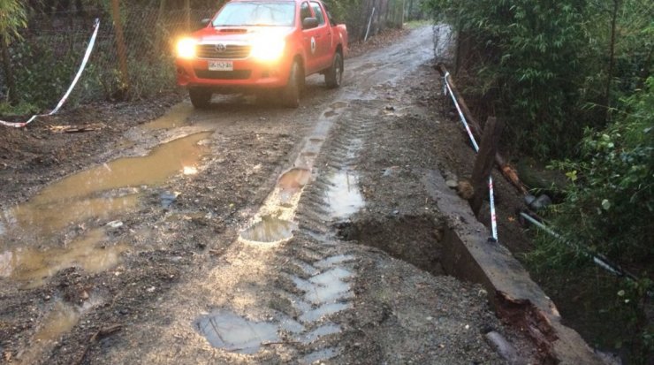 Por sistema frontal, suspenden clases en tres escuelas rurales de Cobquecura