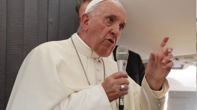 El papa Francisco le dio un 