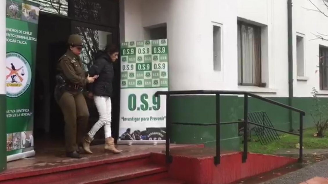 Última prófuga de robo bancario en Talca fue detenida en el Metro de Santiago