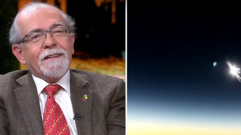 La divertida reacción del profesor Maza ante pregunta de si puede fallar el eclipse