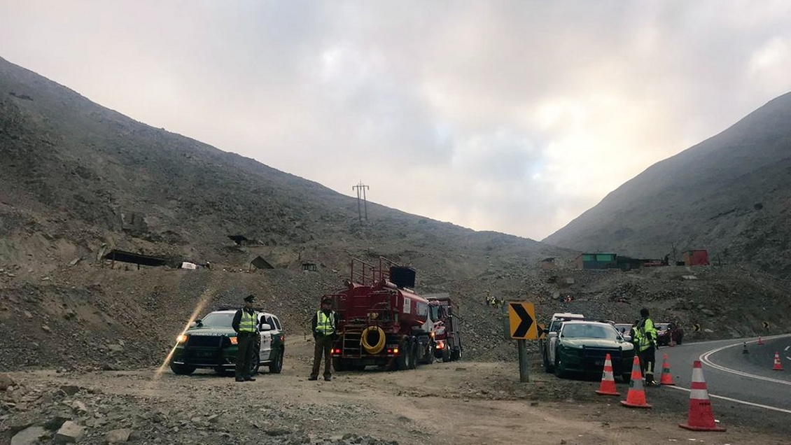 Evo Morales agradeció labores de rescate de los tres mineros atrapados en Tocopilla