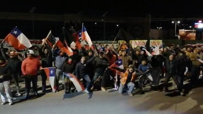 Chuquicamata: Comenzó la huelga indefinida con denuncias de amedrentamientos de Carabineros