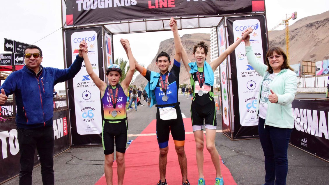 Más de 50 niños participaron en el Toughman Kids Arica 2019