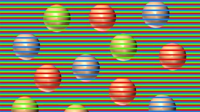 ¿De qué color las ves? La ilusión óptica con esferas que se volvió viral