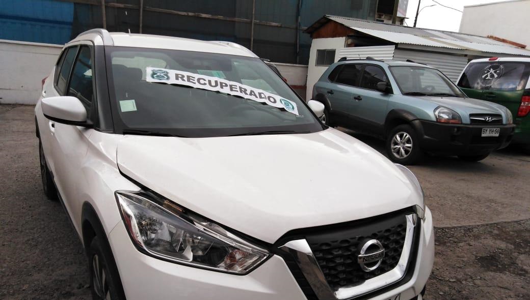 En Rancagua recuperan vehículo sustraído en la Región Metropolitana