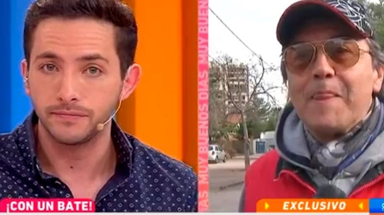 Claudio Reyes se enfrentó con un bate a automovilista y así se defendió