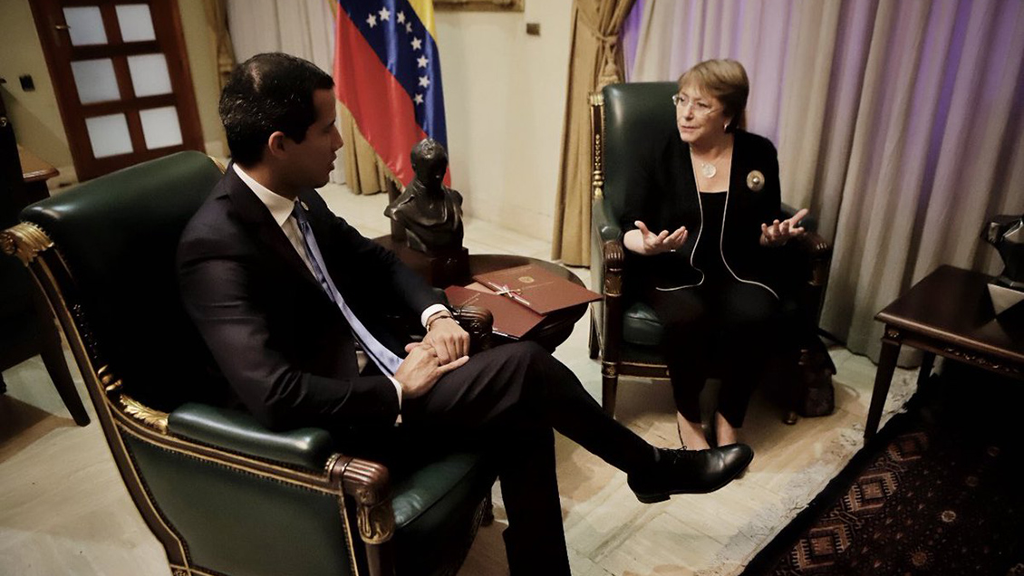 Guaidó tras reunión con Bachelet: Hay un reconocimiento explícito de la crisis
