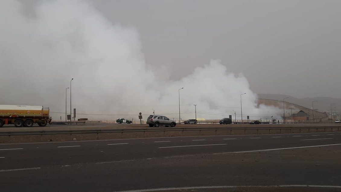 Gobierno evalúa declarar alerta sanitaria por nube tóxica en Alto Hospicio