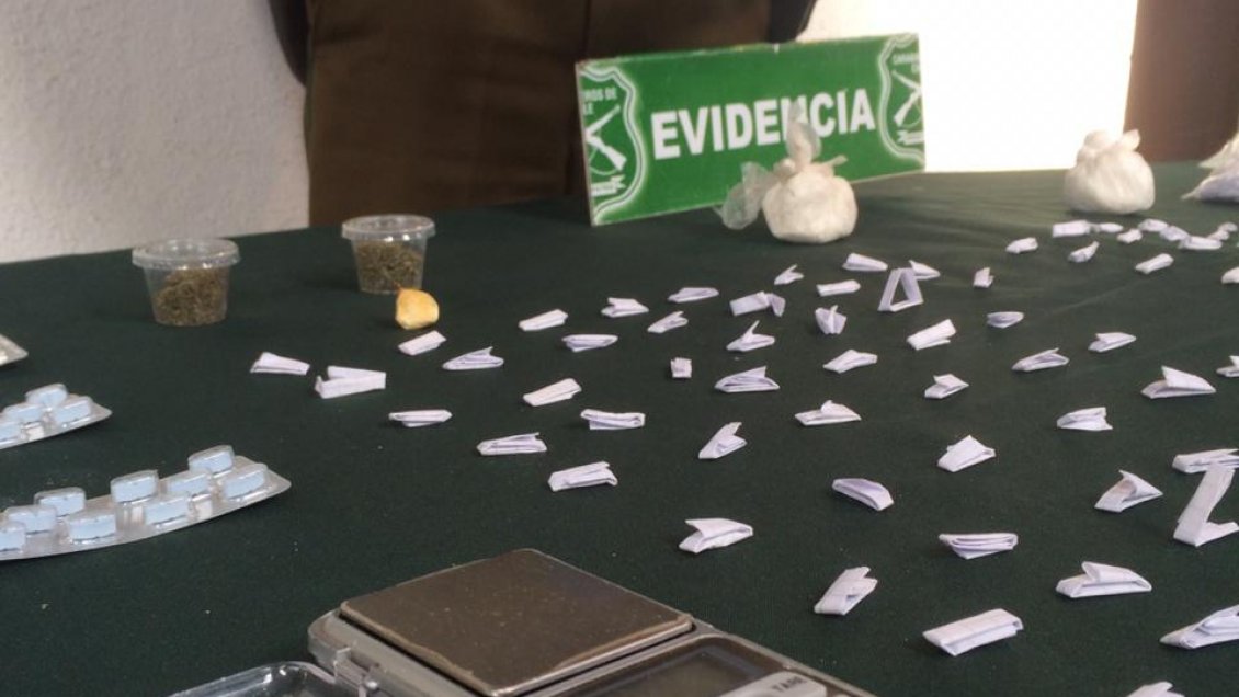 Maule: Allanamiento simultáneo dejó cuatro detenidos por microtráfico