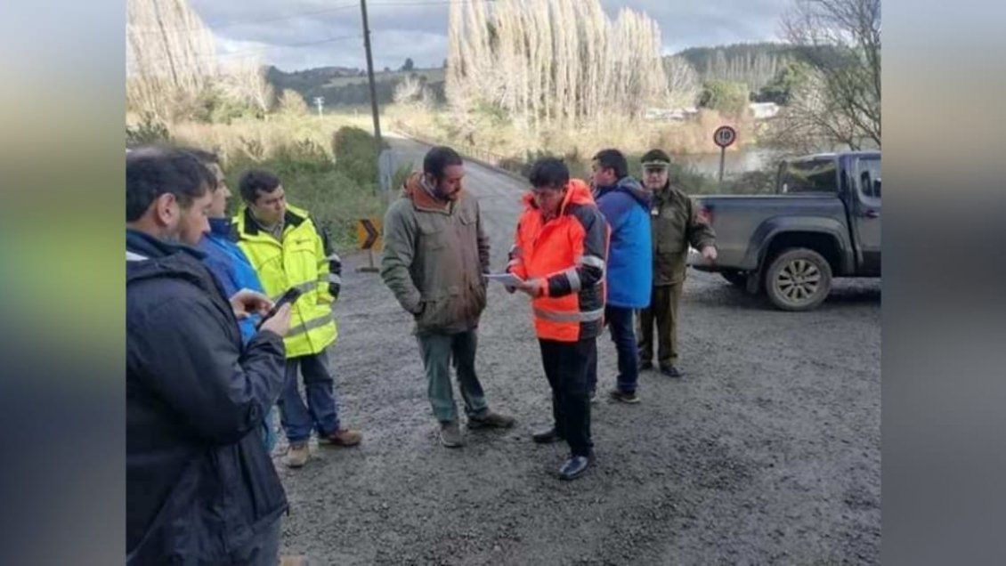 San Pablo: Clausuran Puente Quilacahuín por falla estructural