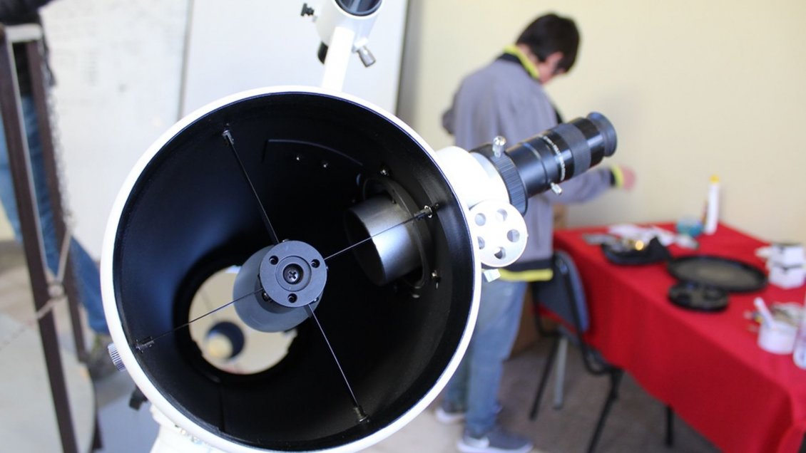 Estudiantes de Vallenar se preparan para visitar la zona del eclipse solar