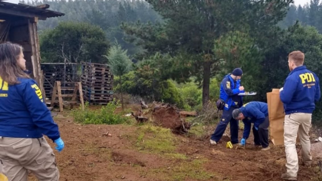 PDI encontró nuevos restos óseos en sector rural de Quillón