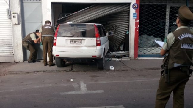 Cinco personas fueron detenidas en Iquique tras asalto a una tienda