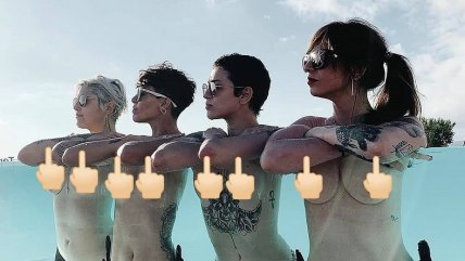 Youtuber le declaró la guerra a Instagram con imagen en topless