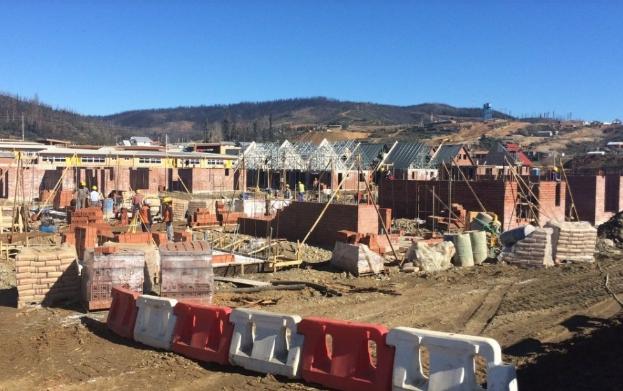 Gobierno confirmó desaplome de muro de contención en Santa Olga