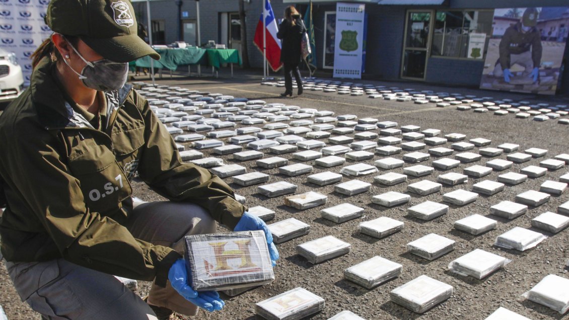 Venía hasta con logo: Operativo logró la incautación de 530 kilos de cocaína pura