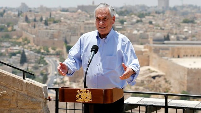 Piñera pidió a parlamentarios de la DC avanzar en protocolo de acuerdo por pensiones