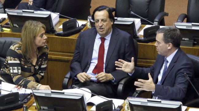 Críticas cruzadas entre senadores Harboe y Van Rysselberghe por ley corta Antiterrorista