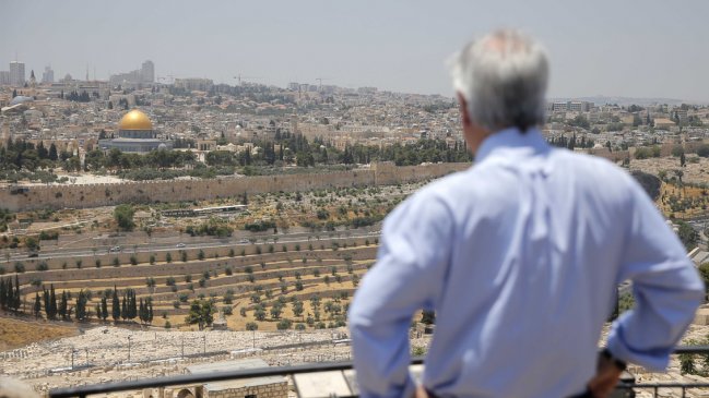 Las tensiones despertaron durante la gira de Piñera por Medio Oriente