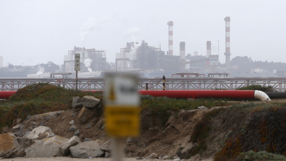 Municipio reporta niveles altos de dióxido de azufre en Quintero